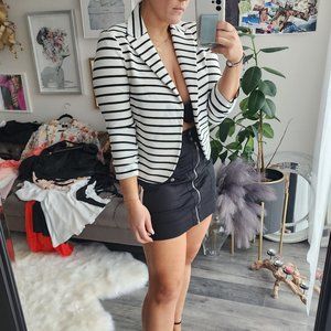 Stretchy Blazer Jacket
